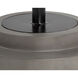 Marlowe 29.5 X 27.5 inch Black / Grey Outdoor Bistro Table